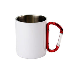 Load image into Gallery viewer, Customize Cup Diy stainless steel Mug 300ML Design Climbing Botton Carabiner Print of Your Logo image Personalized Kitchen Drink
